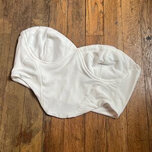 Princess Polly cropped, strapless, corset top